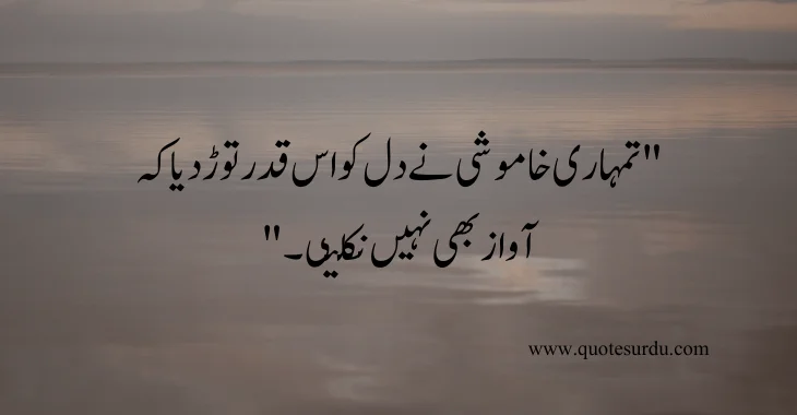 35 Sad Love Quotes In Urdu 2024