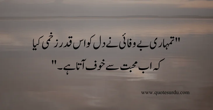 35 Sad Love Quotes In Urdu 2024