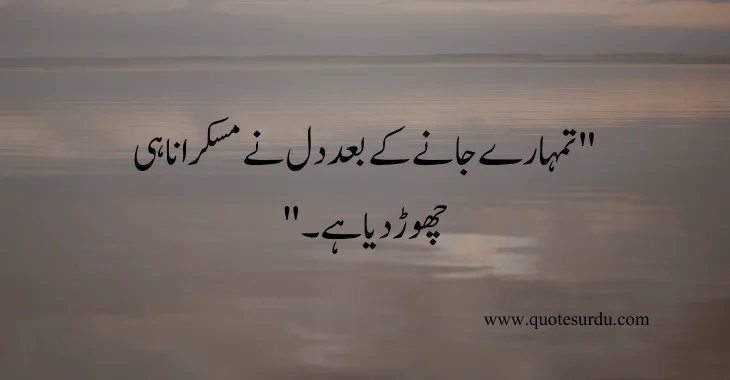 35 Sad Love Quotes In Urdu 2024