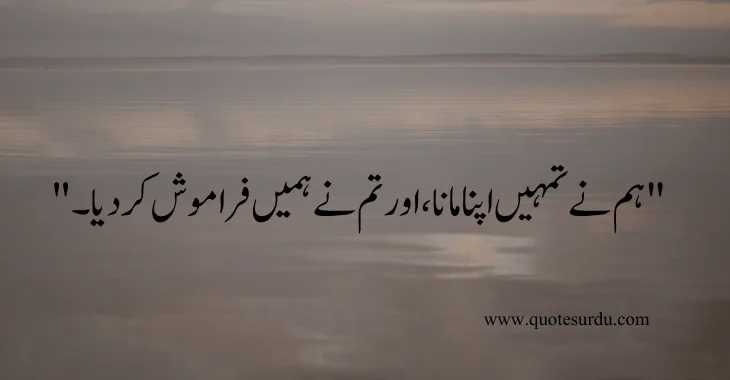 35 Sad Love Quotes In Urdu 2024