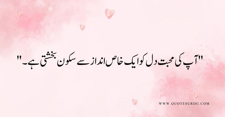 35 Heart Touching Love Quotes In Urdu 2024