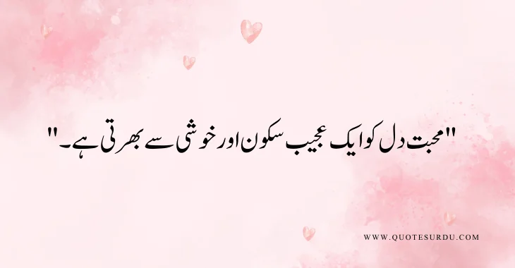 35 Heart Touching Love Quotes In Urdu 2024