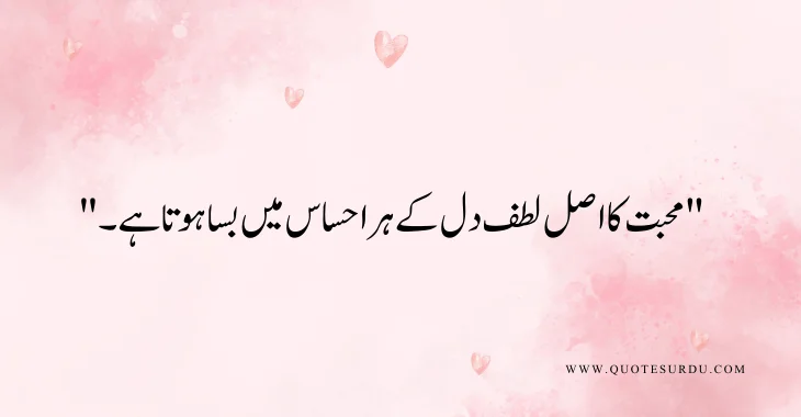 35 Heart Touching Love Quotes In Urdu 2024