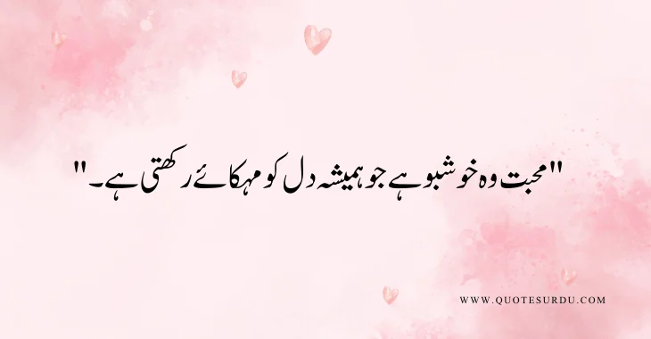 35 Heart Touching Love Quotes In Urdu 2024